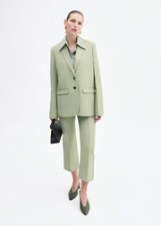 Structured Single-Breasted Blazer - Tea - CO Collections